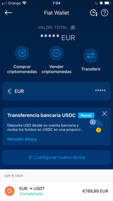 enviar fiat a la wallet de cripto-com